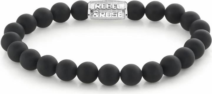 Produktbild Rebel & Rose Stones Only Mad Panther Bracelet (17 cm, Edelstahl)