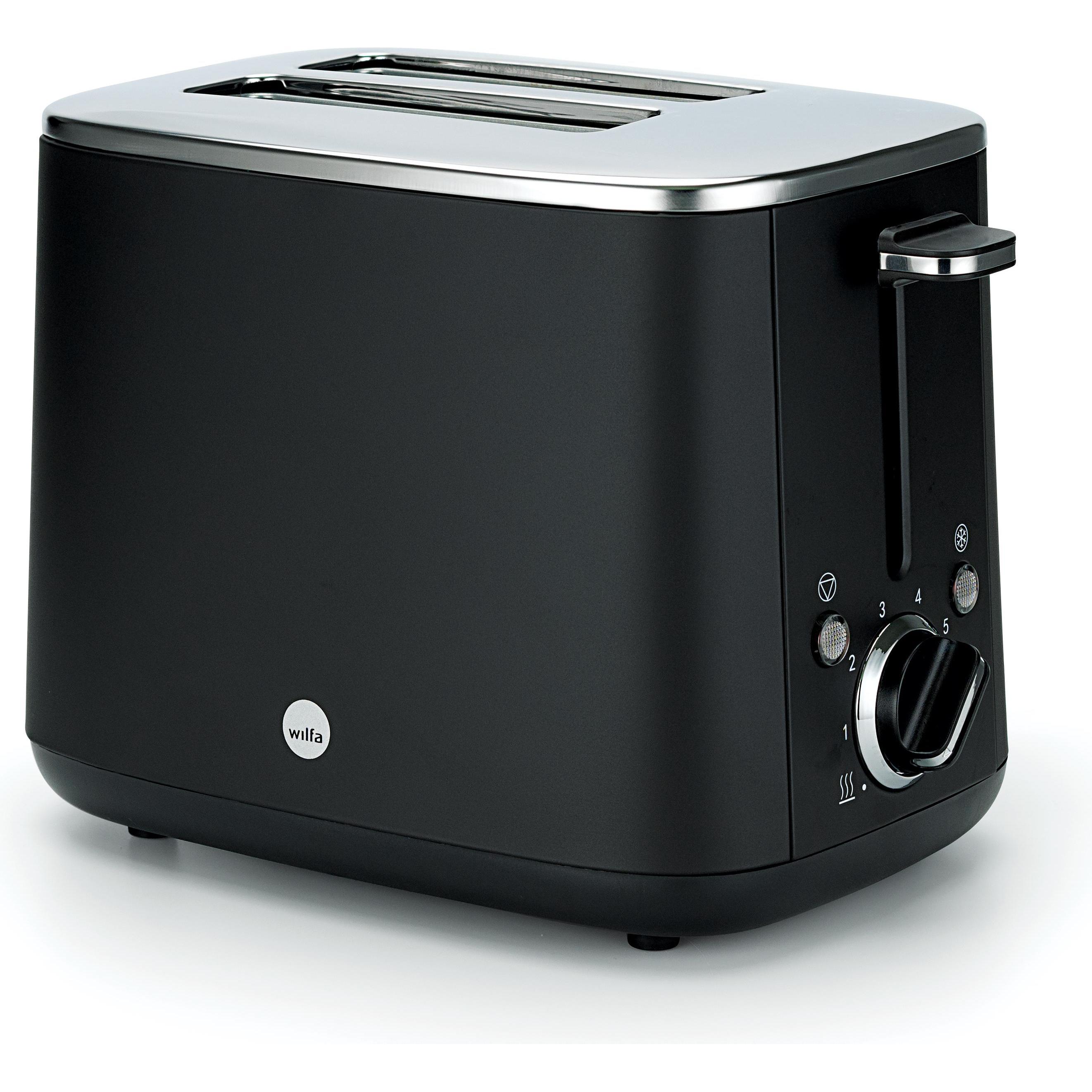 Wilfa TO2B-1000, Toaster, Schwarz