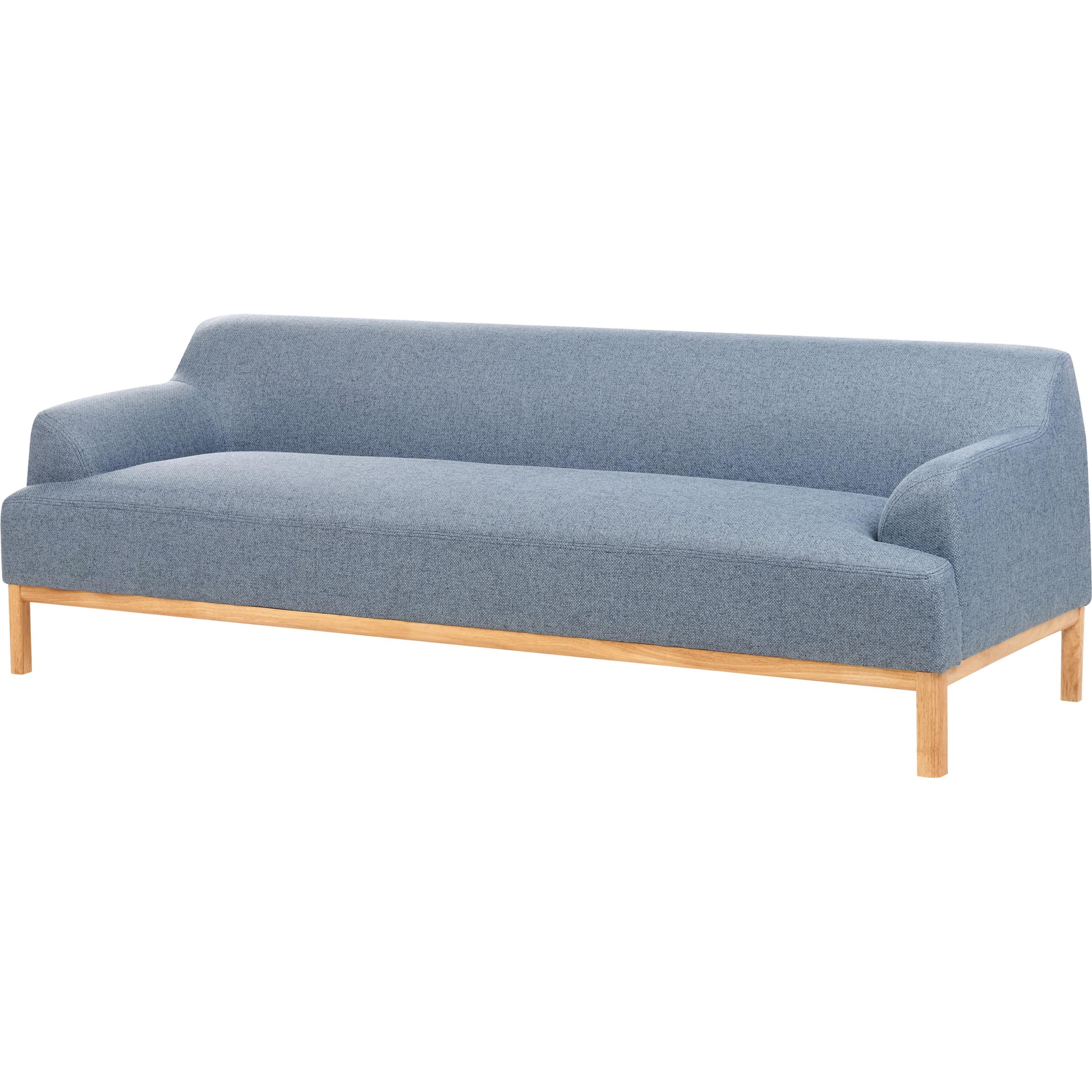 Beliani, Sofa, Sosjo (3-Sitzer)