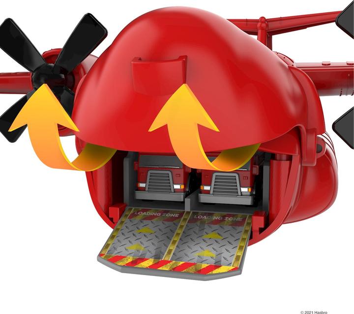 Actual product image Jazwares Micro Machines Transport Plane