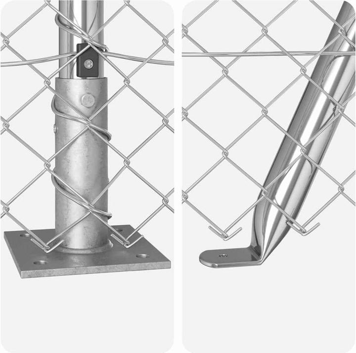 Actual product image vidaXL Zaunpfosten