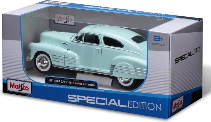 Produktbild Maisto Chevrolet Fleetline Aerosedan 1948 1/24 grün