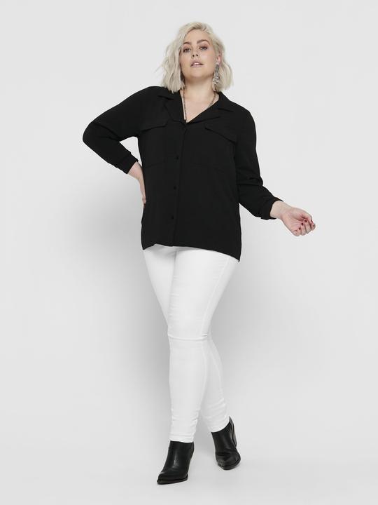 Produktbild Only Weisse Curvy CarAugusta HW Skinny Fit Jeans (W42/L34)