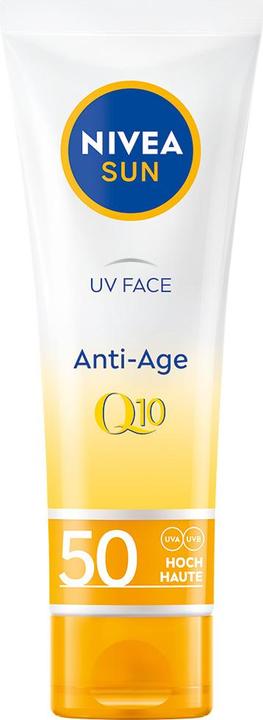 Immagine prodotto NIVEA UV Face Anti-Age Q10 (Crema solare viso, SPF 50, 50 ml, 67.51 g)