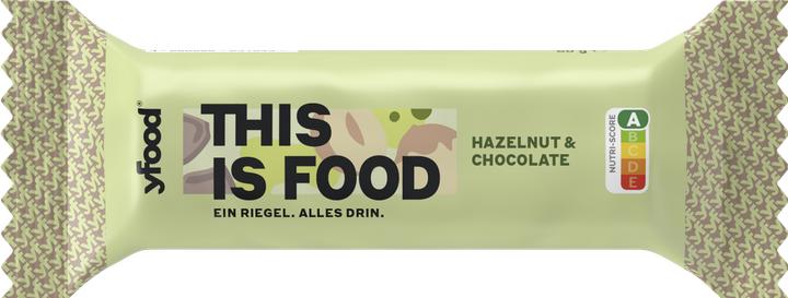 YFood Hazelnut und Chocolate (Haselnuss, Schokolade, 1 Stk., 60 g)