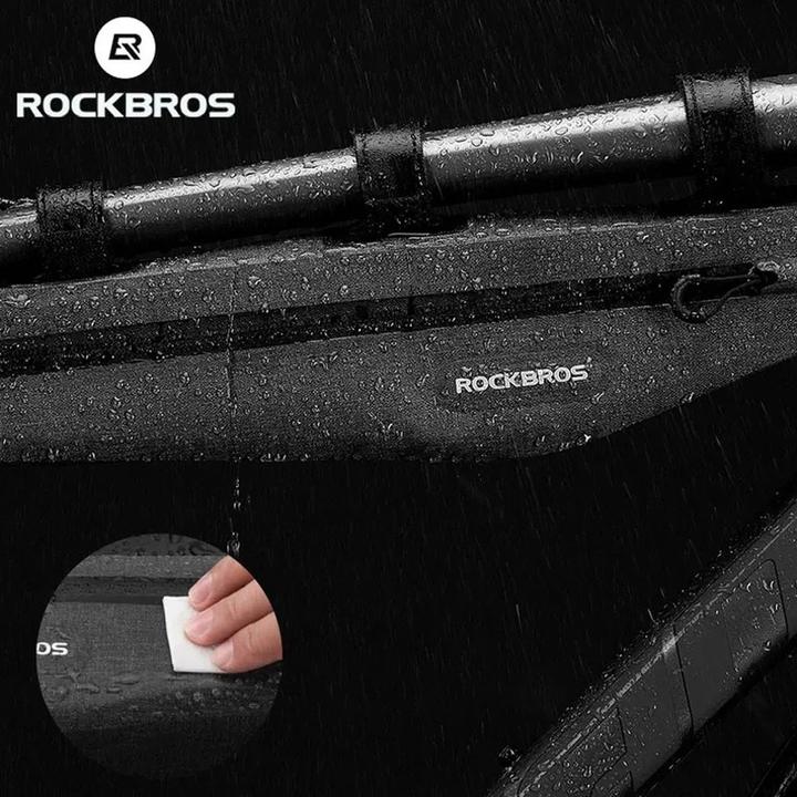 Produktbild Rockbros AS-052 waterproof bicycle bag for frame - gray (1.50 l, Rahmentasche)
