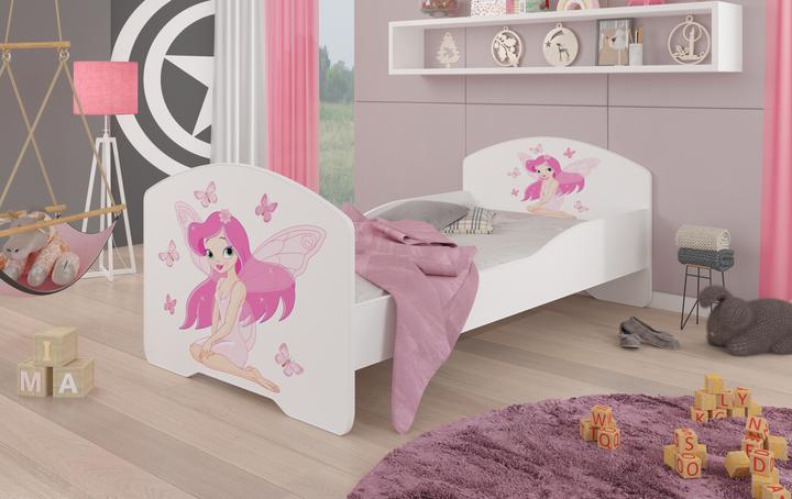 Actual product image ADRK Furniture Bed with mattress PEPE GIRL WITH WINGS 160x80