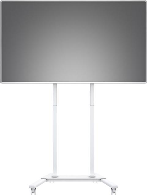 Image du produit Multibrackets Pied électr., -90", max 60 kg, blanc (60 kg, 37" - 90")