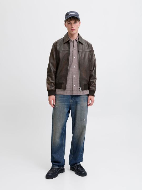 Produktbild Jack & Jones Jorleather Bomber Jacket Styd Aw25 (XL)