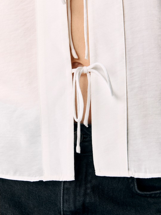 Actual product image Object Shirt tied at the front (36)