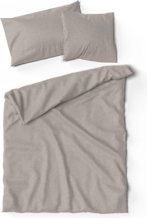 Image du produit Lotus Bettwaren Literie flanelle unie (Taie d'oreiller, 65 x 100 cm)