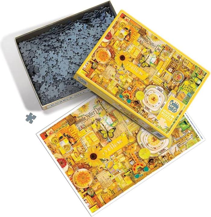 Productafbeelding Cobble Hill Geel (1000 stuks) (1000 onderdelen)