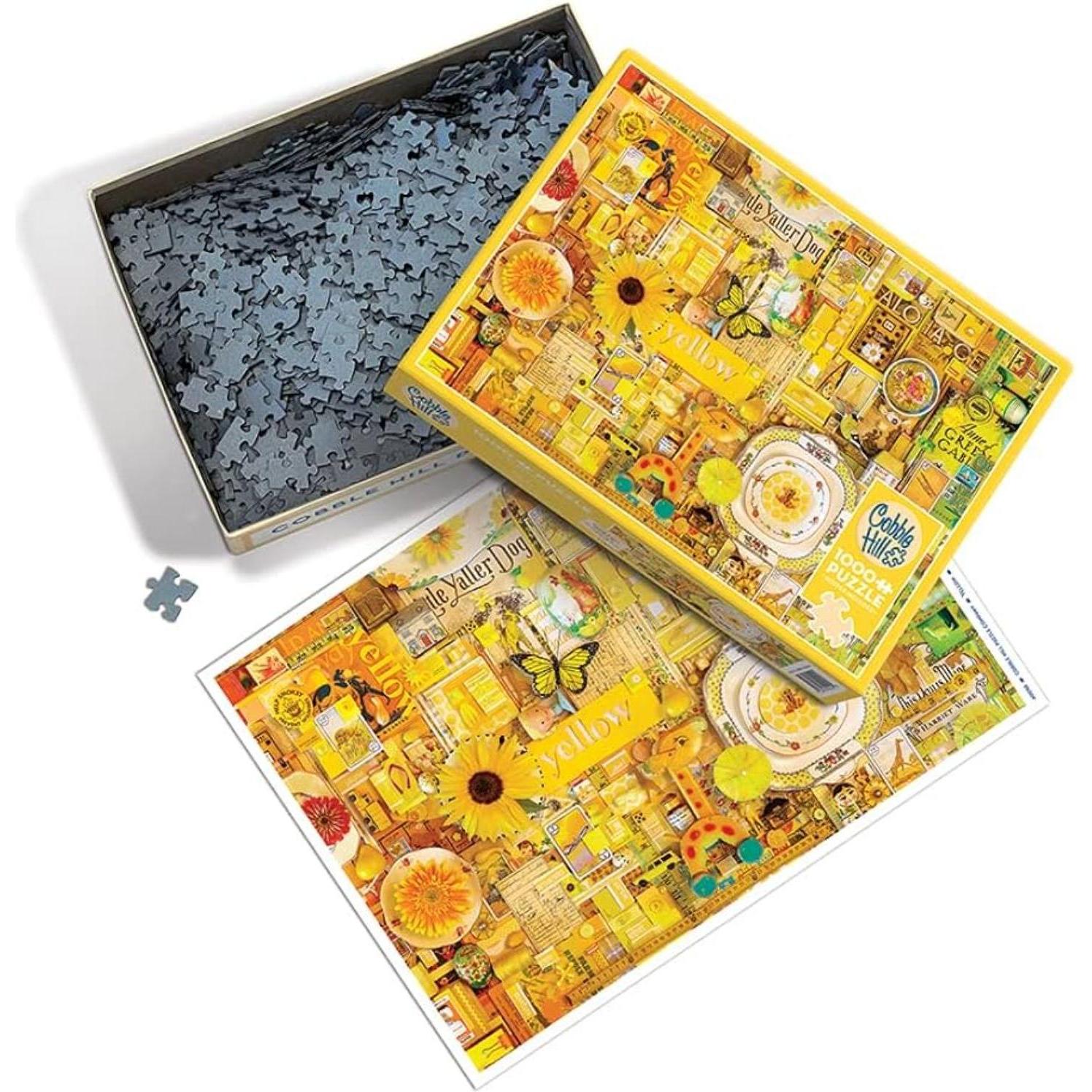 Thumbnail - Cobble Hill Gelb (1000 Stück) (1000 Teile)