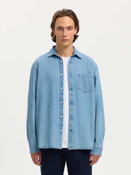 Produktbild Selected Slhregcarlo Denim Ls Shirt Noos (S)