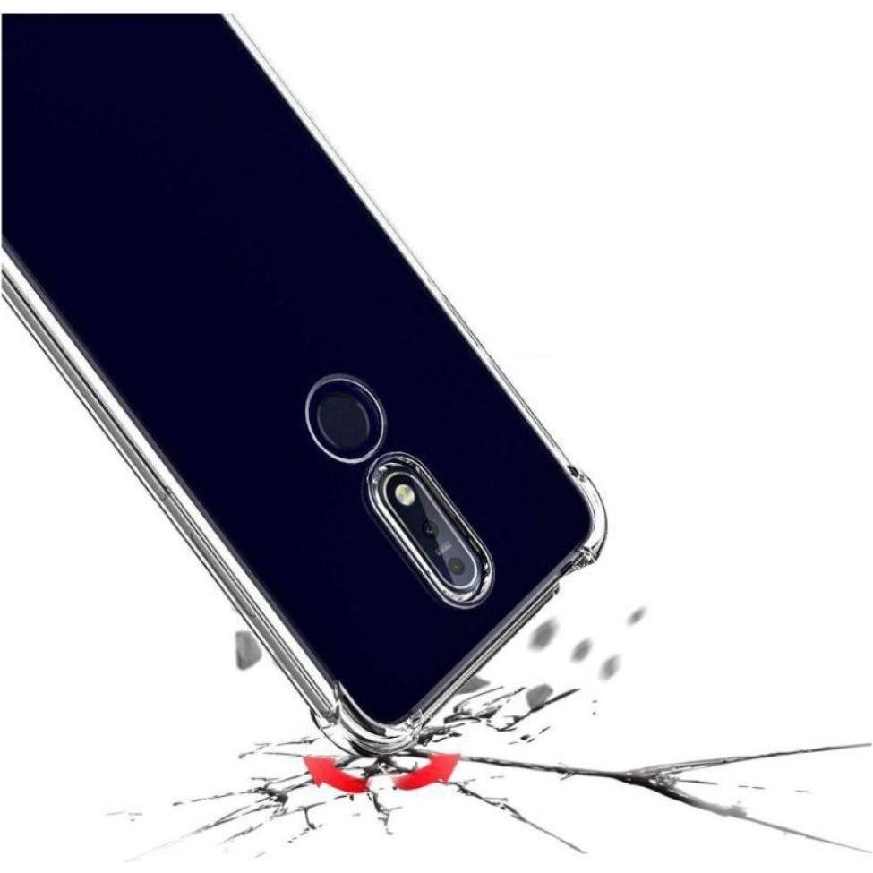 Thumbnail - Screenguard Nokia 7.1 Crystal Soft Airbag Bumper (Nokia 7.1), Smartphone Hülle, Transparent