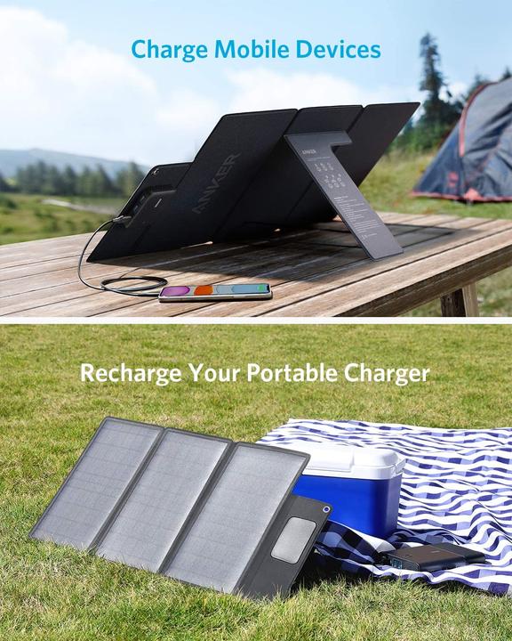 Actual product image Anker Solar charger (24 W, 1.20 kg)