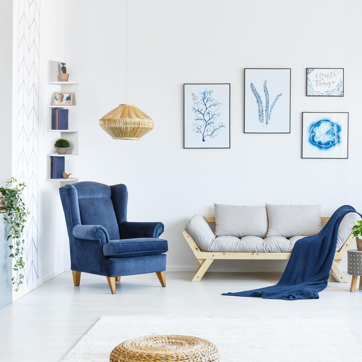 Actual product image Relaxdays Eckregal (19.50 x 19.50 x 122 cm)