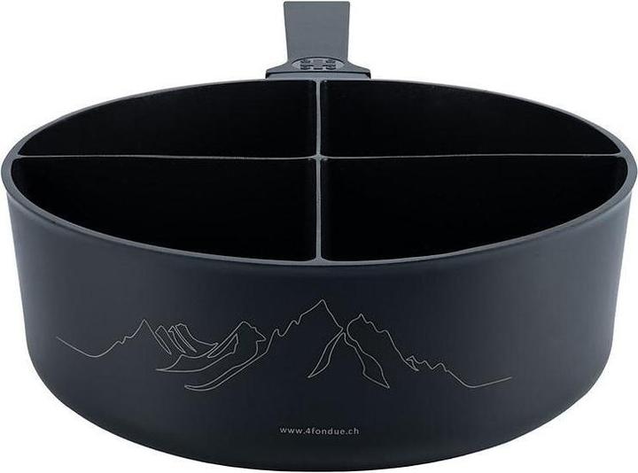 Immagine prodotto 4Fondue Fondue-Caquelon Schwarz