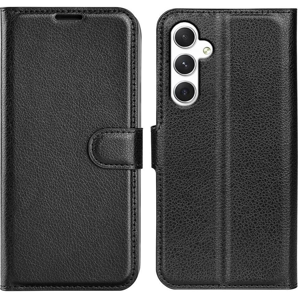 Thumbnail - Cover-Discount Leder Etui Hülle rosa (Samsung Galaxy S24+), Smartphone Hülle, Rosa