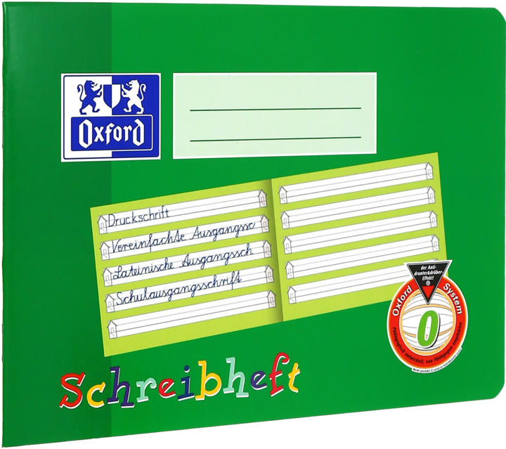 Actual product image Oxford Writing book A5 landscape (A5, Lined, Soft cover)