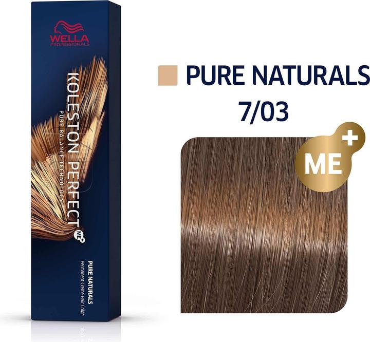 Productafbeelding Wella KOLESTON PERFECT ME+ PURE NATURALS 7/03 60 ml (7/03)