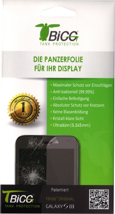 Image du produit Tbigg protection d'écran (1 pièce(s), Samsung Galaxy S21)