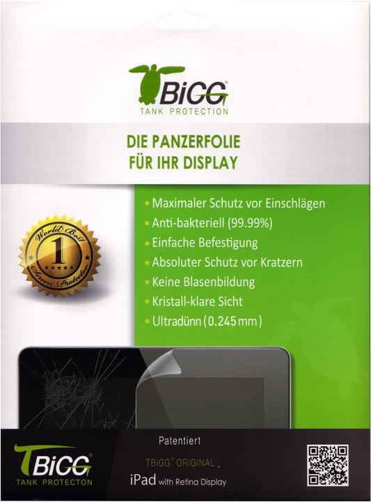 Image du produit Tbigg protection d'écran (1 pcs, Apple iPad 2010 (1ère génération), Apple iPad 2012 (2e génération), Apple iPad 2012 (3e génération), Apple iPad 2012 (4e génération), Apple iPad 2017 (5e génération), Apple iPad 2018 (6e génération))