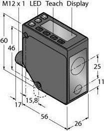 Actual product image Turck Opto Sensor Laser Measuring System LE550DC1Q