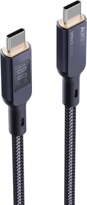 Produktbild Aukey USB C – USB C (1.80 m, USB 2.0, 100 W)