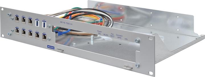Actual product image Wantec Upgrade kit 19" 2U for FritzBox 7590 AX (V2)