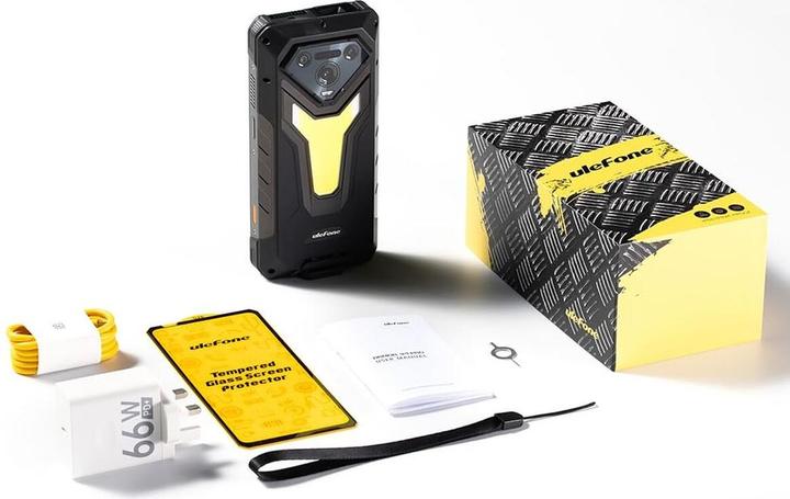 Actual product image Ulefone ARMOR 34 PRO PLUS 5G 16/512GB PULSE BLACK (512 GB, Black, Pulse Black, 6.95", Dual SIM, 5G)