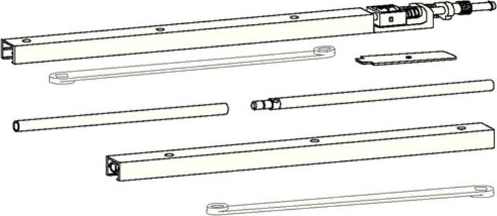 Produktbild Dormakaba Gleitschienen-Schliessfolgeregler ITS 96 GSR / K8 / K12 (Balkontür, Eingangstür, Holztür, Zimmertür, Indoor)