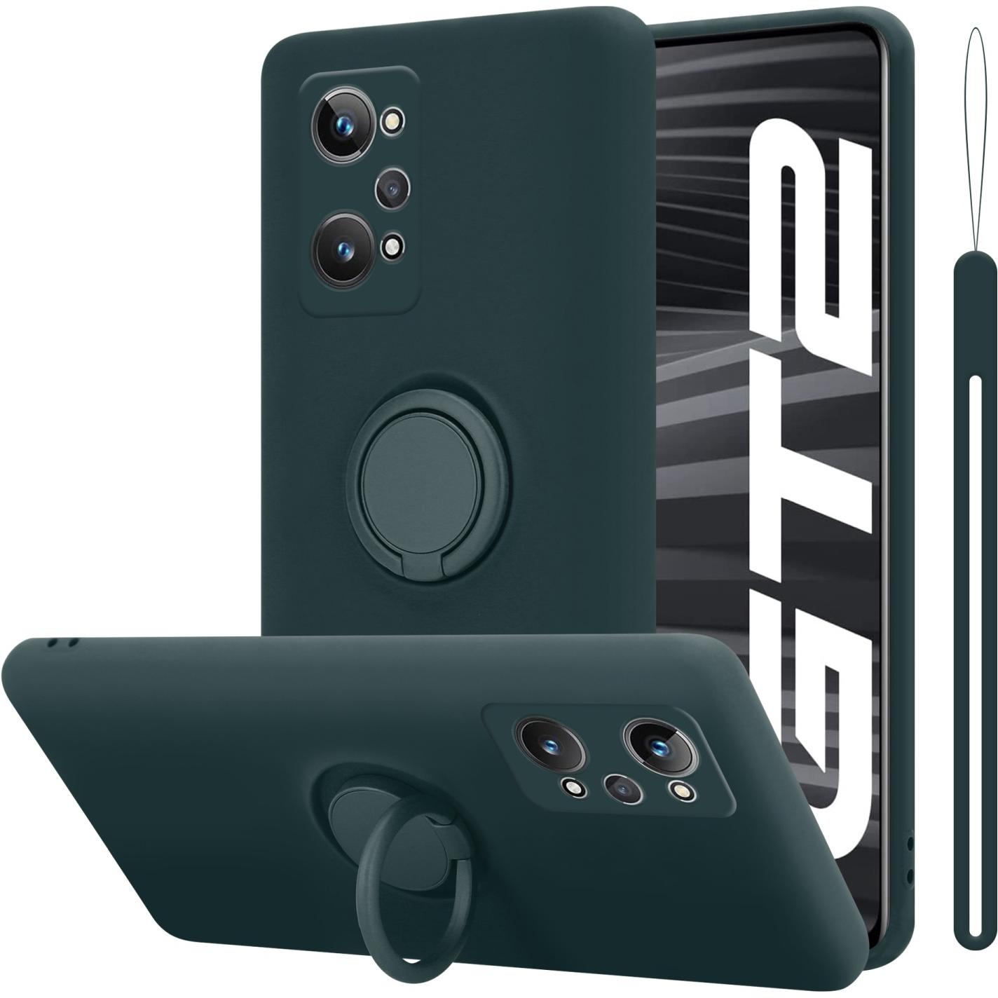 Cadorabo TPU Liquid Ring Silicone Case Hülle für Realme GT 2 / GT Neo 2 (Realme GT Neo 2, Realme GT 2), Smartphone Hülle...