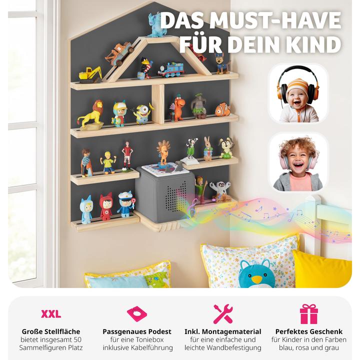 Image du produit tectake Étagère murale