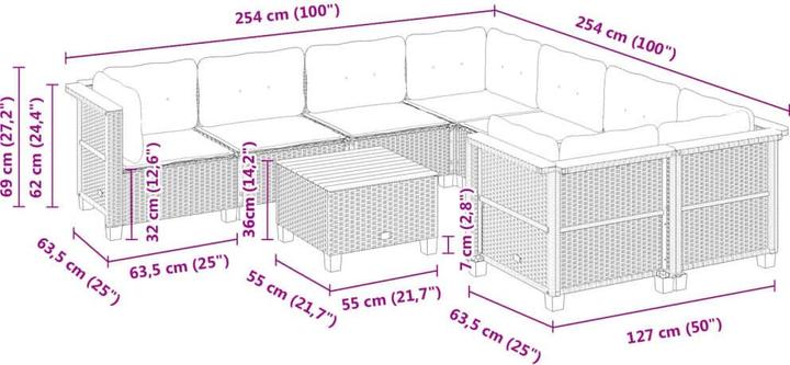 Image du produit vidaXL Ebina