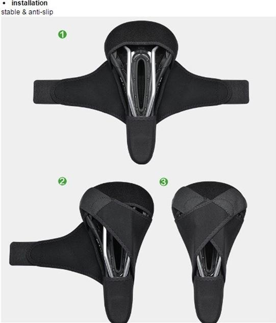 Image du produit Rockbros Housse de selle de vélo LF047-B