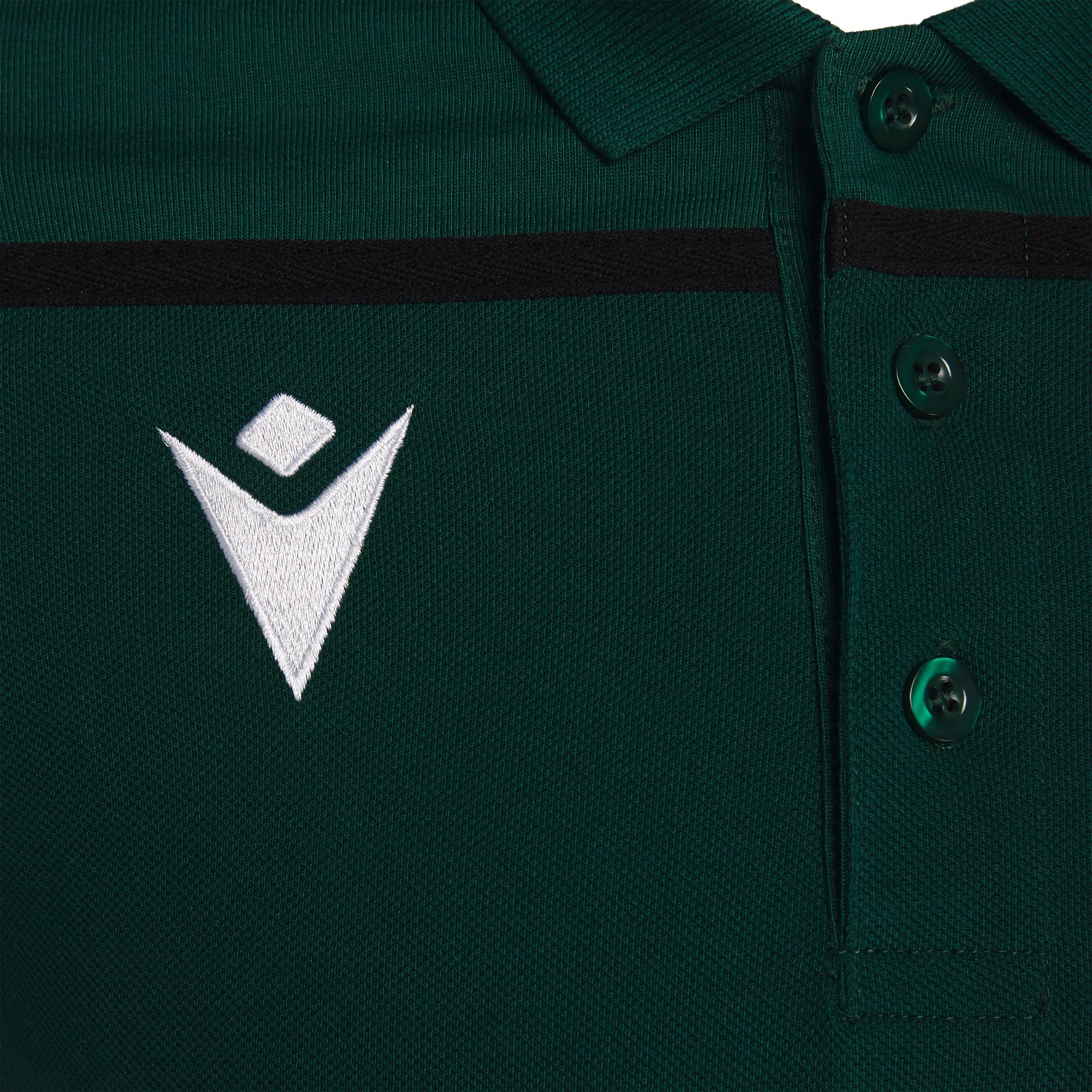 Thumbnail - Macron, Herren, Sportshirt, poloshirt acron uefa 2019 (M), Grün, M