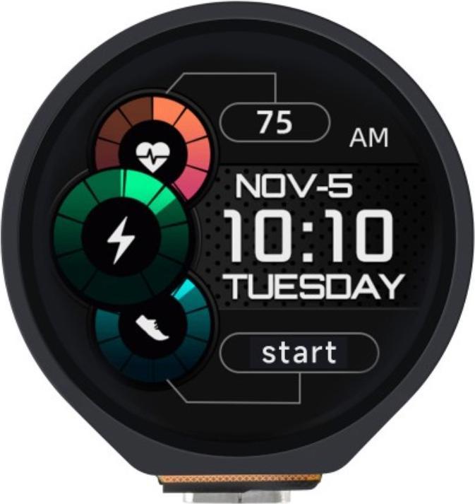 Immagine prodotto WaveShare RP2040 Display LCD touch da 1,28 pollici rotondo