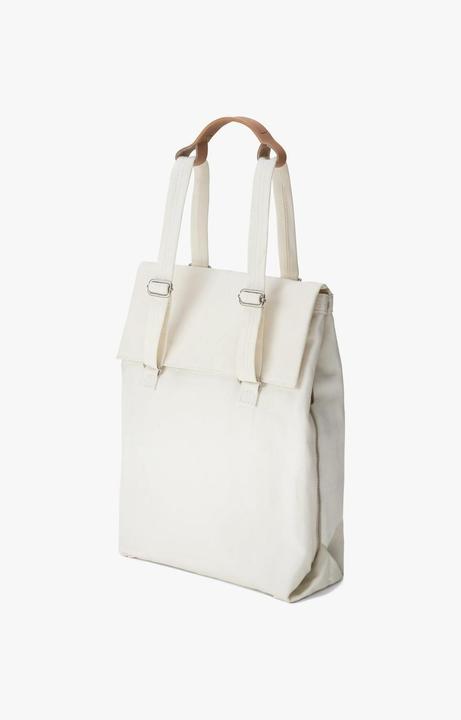 Immagine prodotto Qwstion Flap Tote Medium – Natural White - Natural White