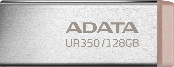 Image du produit Adata Pendrive UR350 USB3.2 Gen1 métal marron (128 Go, USB-A)