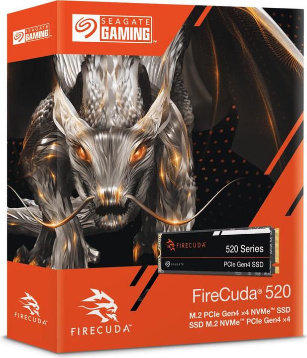 Produktbild Seagate Firecuda 520 (1000 GB, M.2 2280)
