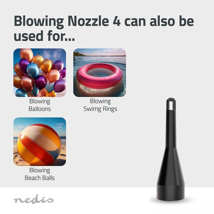 Produktbild Nedis Handstaubsauger VCHHR100BK