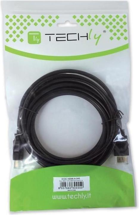 Actual product image Techly HDMI (Typ A) — HDMI (Typ A) (5 m)
