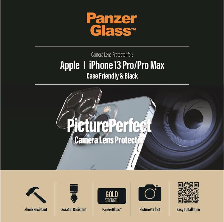 Produktbild PanzerGlass Camera Protector (1 Stück, Apple iPhone 13 Pro Max, Apple iPhone 13 Pro)
