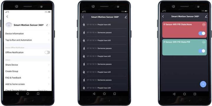 Actual product image Sygonix SY-5251904 Ceiling, Recessed Ceiling Motion Detector 360 ° Relay White (8 m)