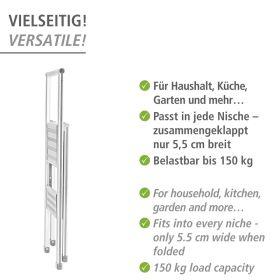 Actual product image Wenko Household ladder (Stile, 44 cm)