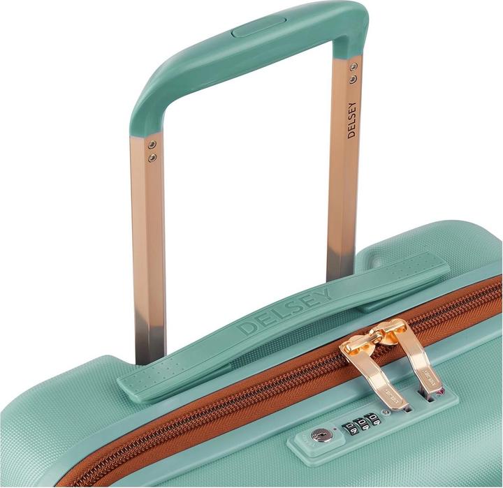 Actual product image Delsey Freestyle travel suitcase 67 cm - Green (70 l)