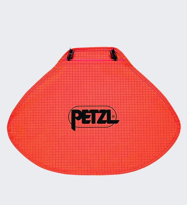 Petzl Neck guard for VERTEX and STRATO helmets - orange (Hearing protection replacement pads)
