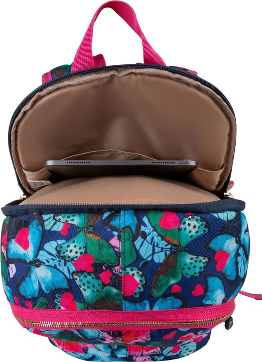 Actual product image Pick & Pack Beautiful Butterfly Backpack L / Navy
