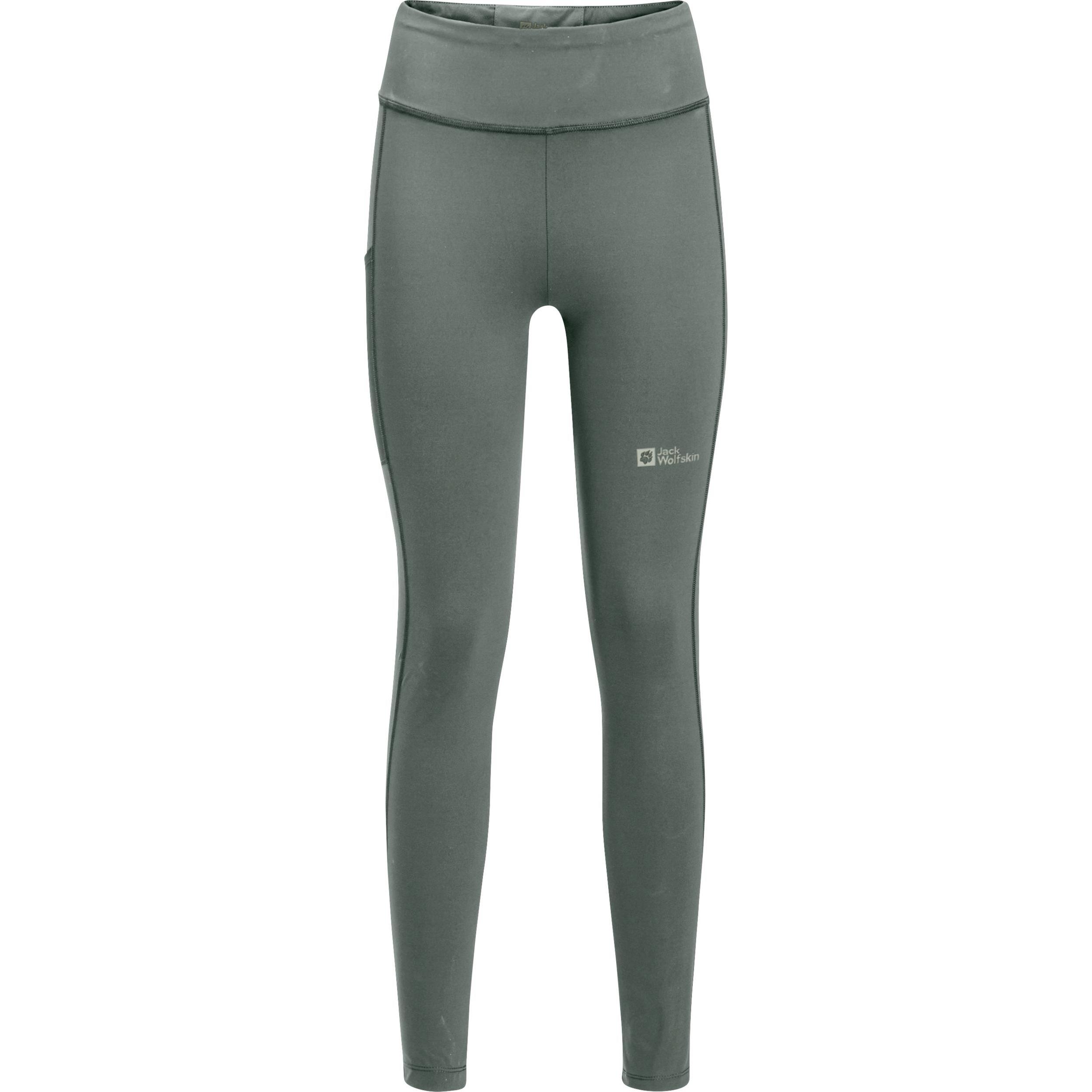 Jack Wolfskin, Damen, Tights, Klintal Tights W (XS), Grün, XS